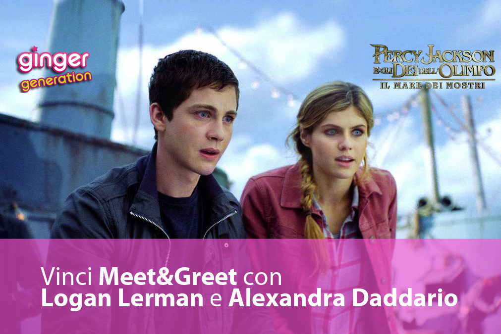 Incontra i protagonisti di Percy Jackson con Ginger Generation