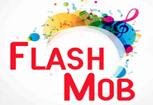 Il 28 settembre partecipa a Milano ad un flash mob molto speciale