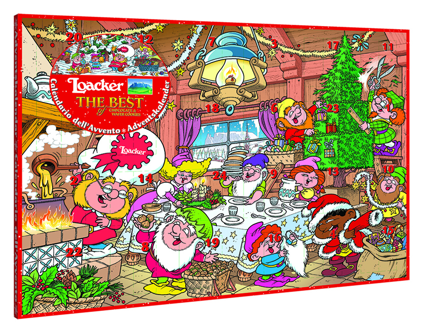 Arriva il nuovo calendario dell'avvento per un Natale all'insegna della dolcezza