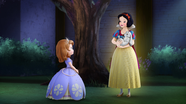 Biancavene in uno degli episodi di Principessa Sofia