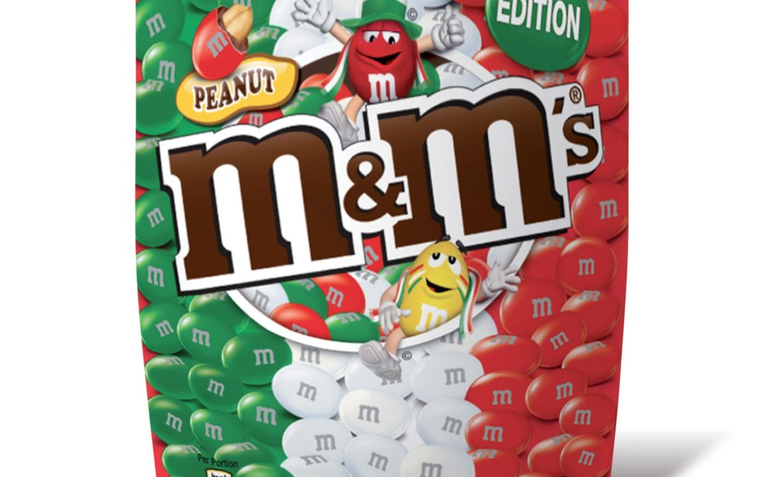 Mondiali di Calcio: M&M’S lancia una Special Edition tricolore