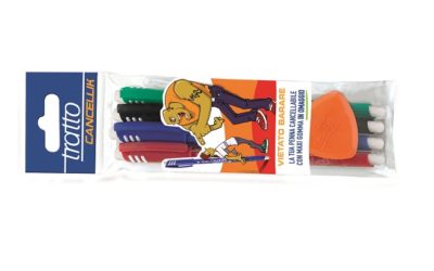 Penne cancellabili e matite per il back to school
