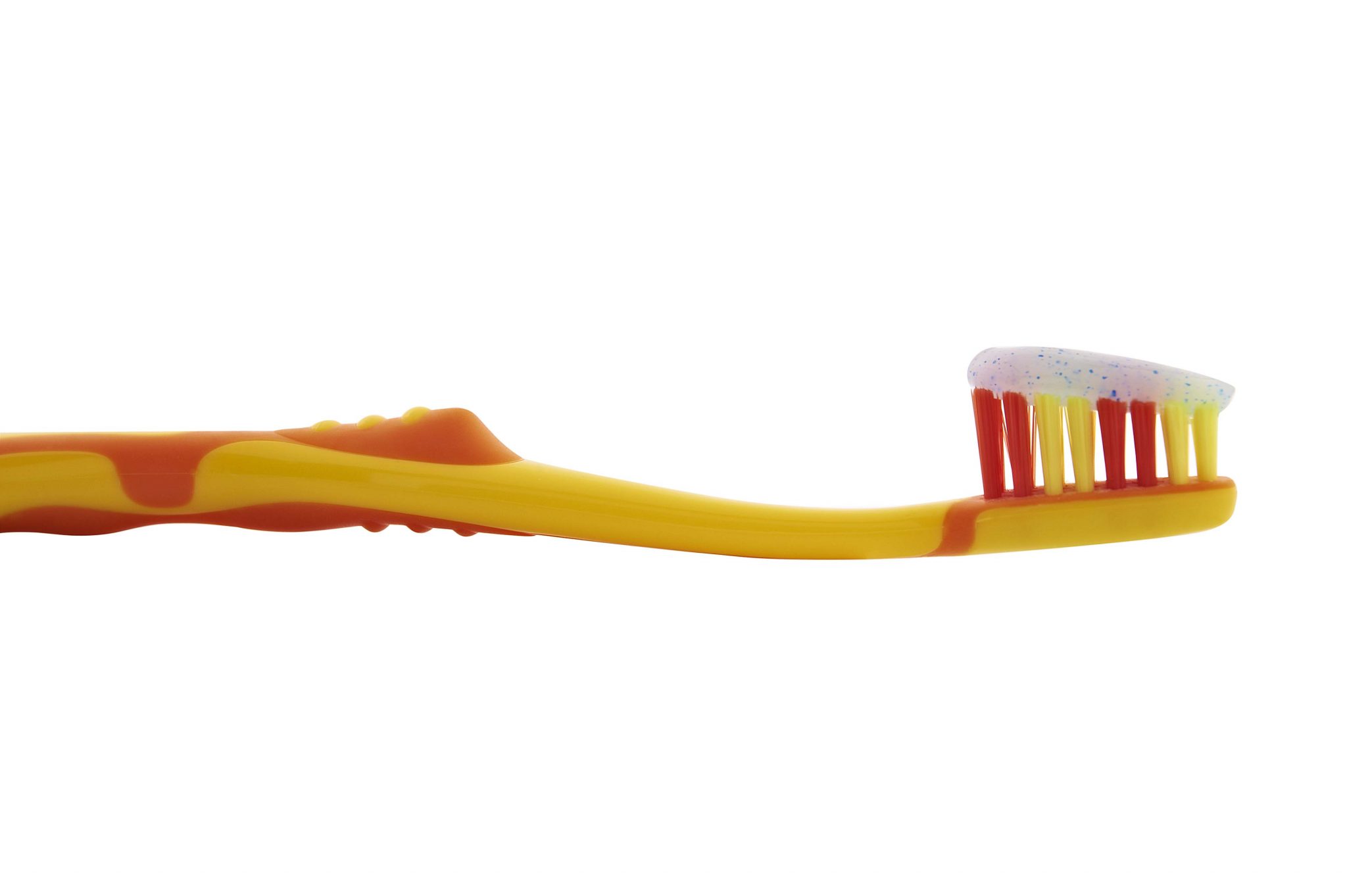 L'apputamento con la pulizia denti diventa colorato