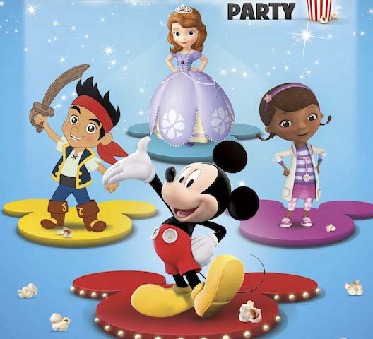 Diseny Junior Party – Arrivano al cinema i personaggi più amati dai bambini