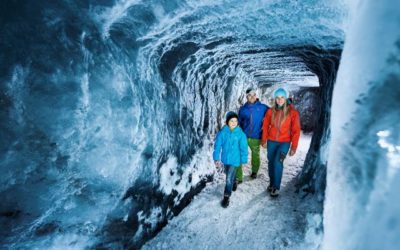 In famiglia alla scoperta del  ghiacciaio dello Stubai