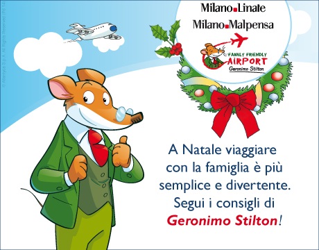Geronimo Stilton tornano in areoporto